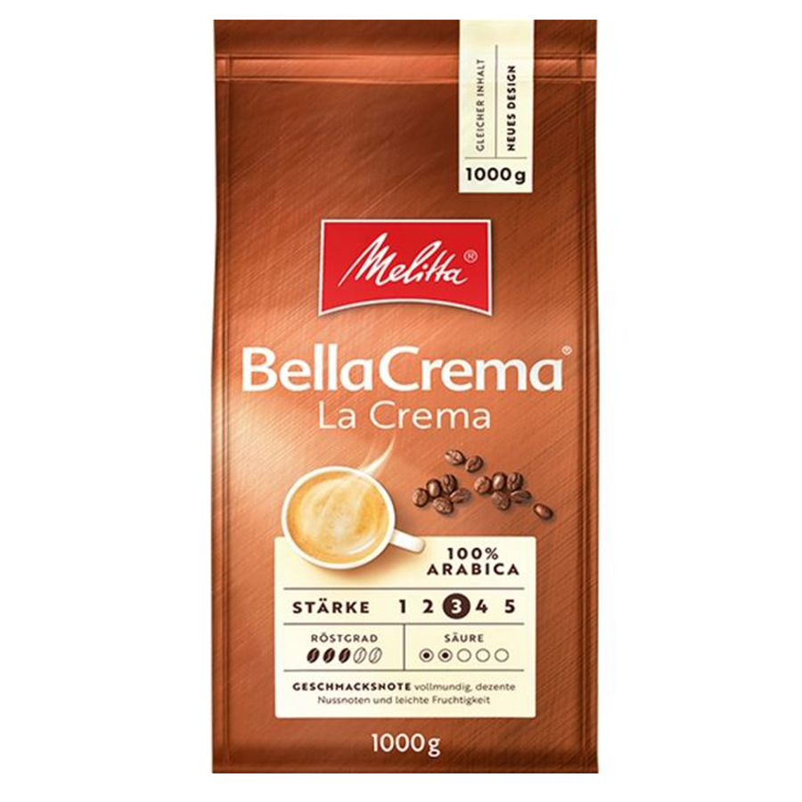 Кава в зернах, TM "Melitta" Bella Crema La Crema, 1 кг