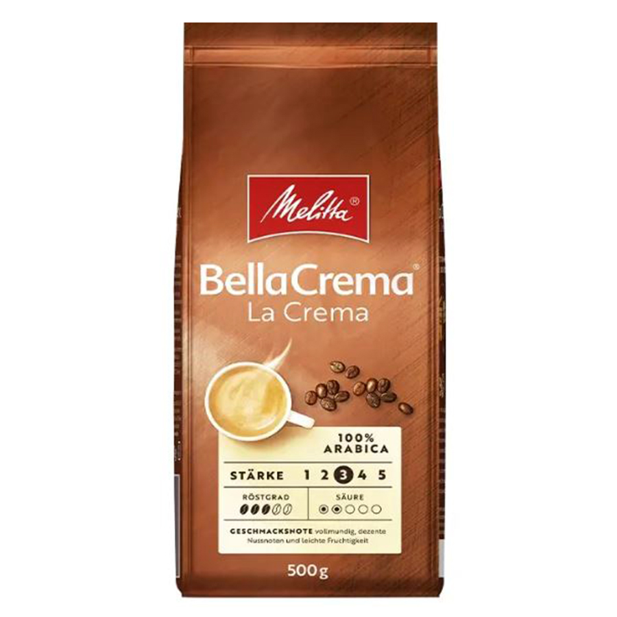Кава в зернах, TM "Melitta" Bella Crema La Crema, 500 г