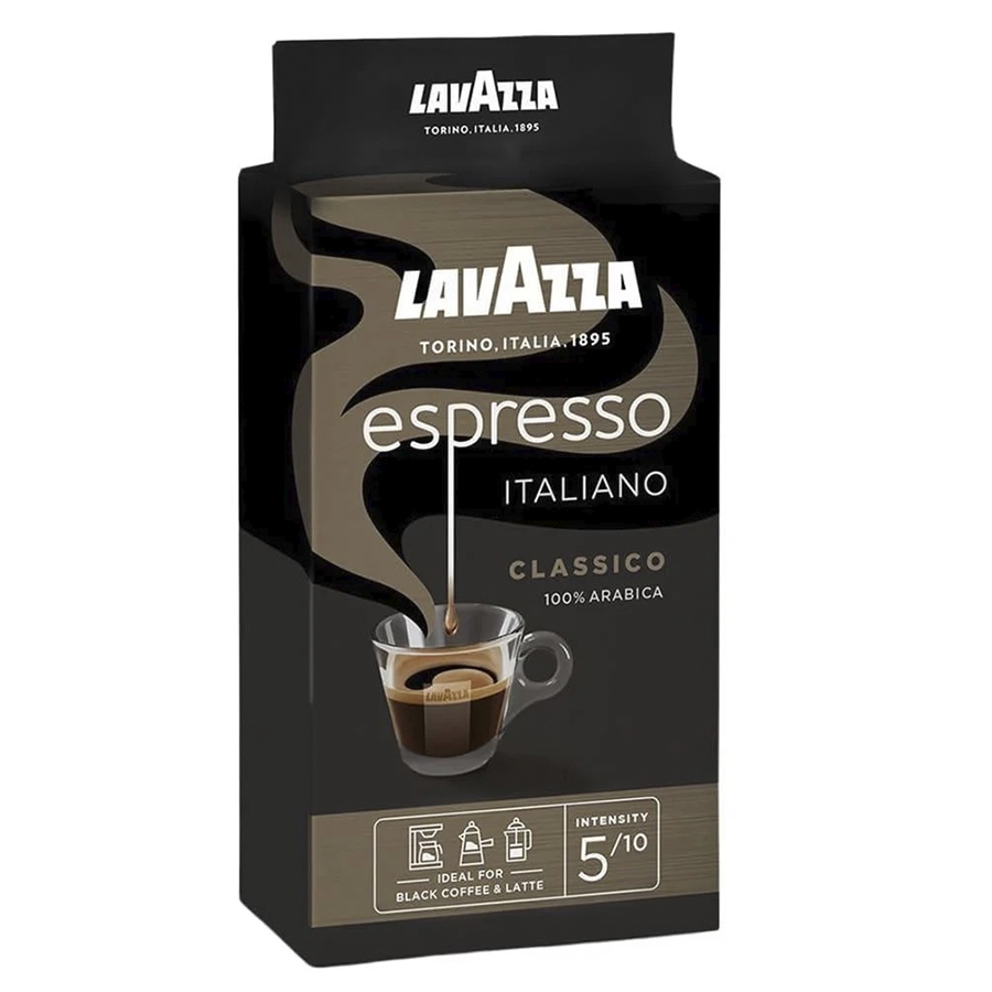 Кава мелена, ТМ "Lavazza" Caffe Espresso 100% Арабіка, 250 г