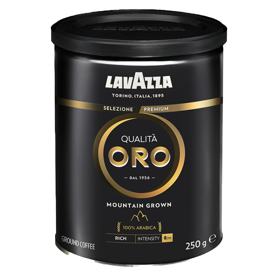 Кава мелена, ТМ "Lavazza" Qualita Oro Mountain Grown 100% Арабіка ж/б, 250 г