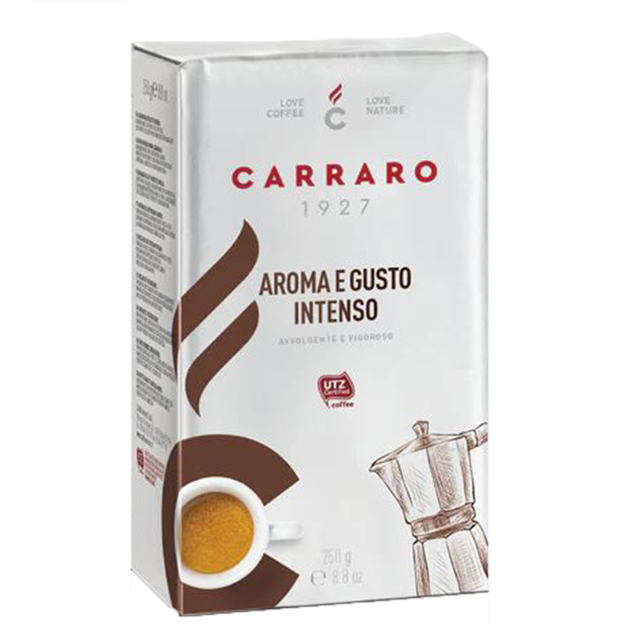 Кава мелена, TM "Carraro" Aroma e Gusto Intenso, 250 г