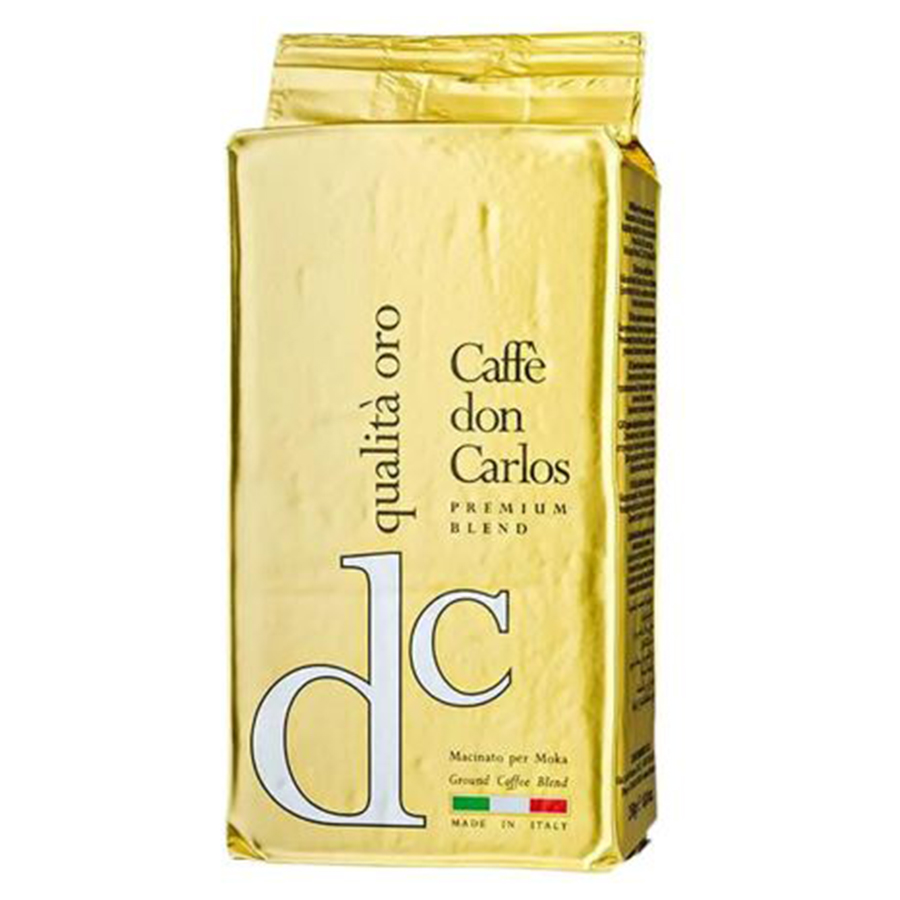 Кава мелена, TM "Carraro" Don Carlos Qualita Oro, 250 г