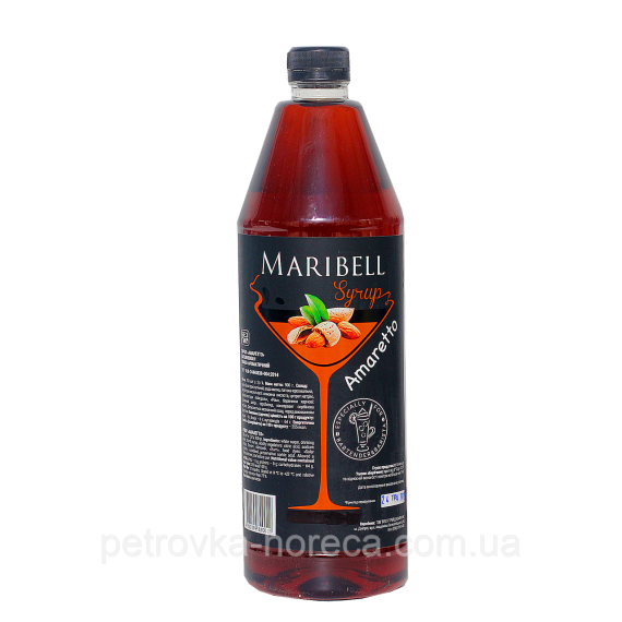 Сироп, ТМ "Maribell" Амаретто, 900 мл