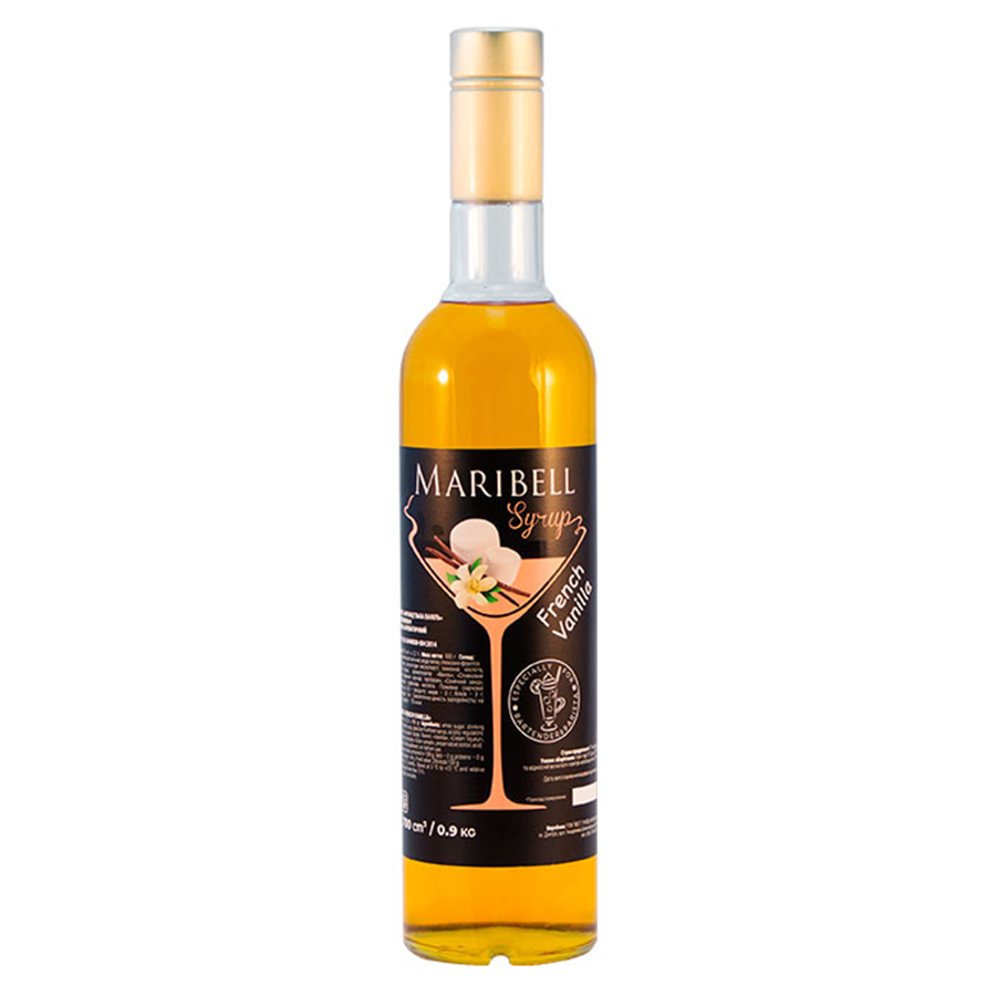 Сироп, ТМ "Maribell" Французька ваніль, 700 мл