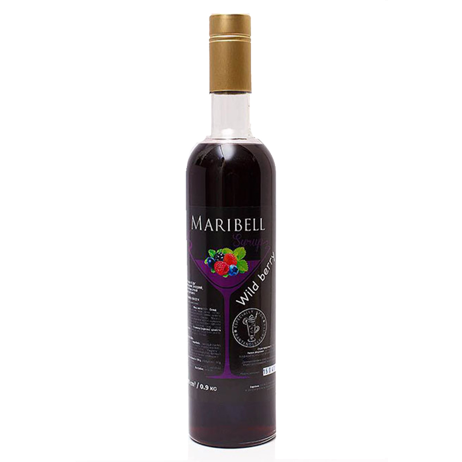 Сироп, ТМ "Maribell" Лісова ягода, 700 мл