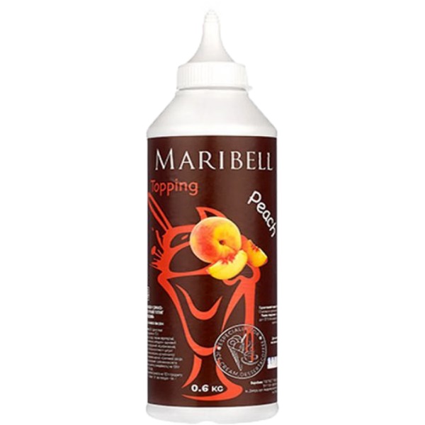 Топінг, ТМ "Maribell" Персик, 600 мл