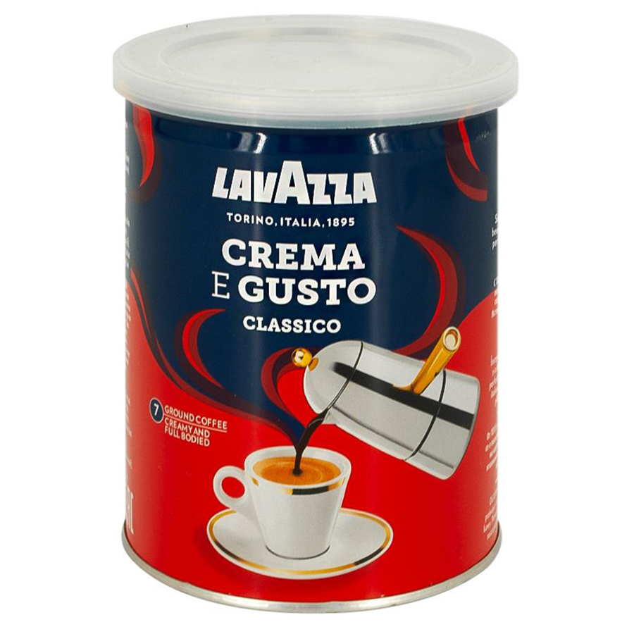 Кава мелена, ТМ "Lavazza" Crema e Gusto Classico ж/б, 250 г