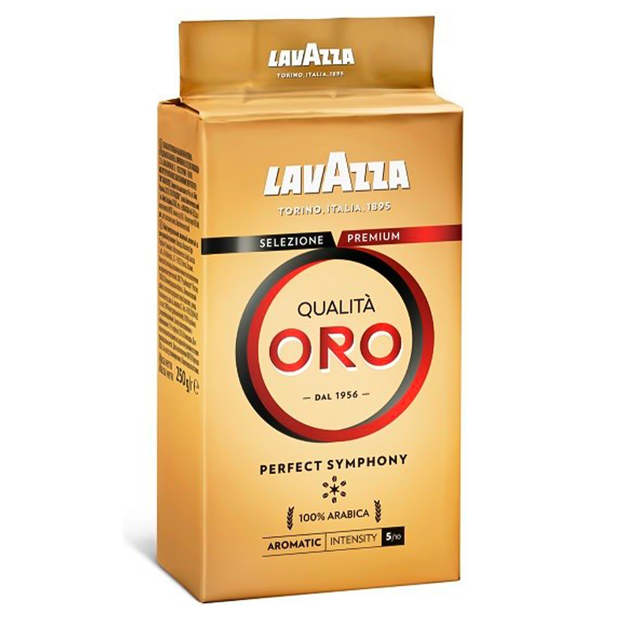 Кава мелена, ТМ "Lavazza" Qualita Oro, 125 г