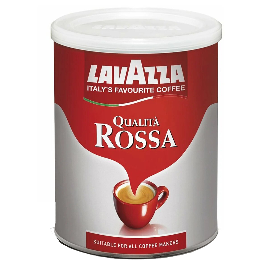 Кава мелена, ТМ "Lavazza" Qualita Rossa ж/б, 250 г