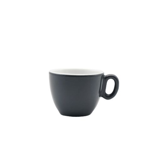 Чашка, TM "INKER" Luna dark grey, 70 мл