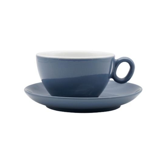 Чашка з блюдцем, ТМ "INKER" Grey, 250 мл