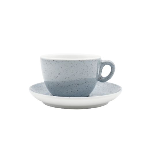 Чашка з блюдцем, ТМ "INKER" Sabbia blue, 170 мл