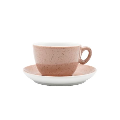 Чашка з блюдцем, ТМ "INKER" Sabbia pink, 170 мл