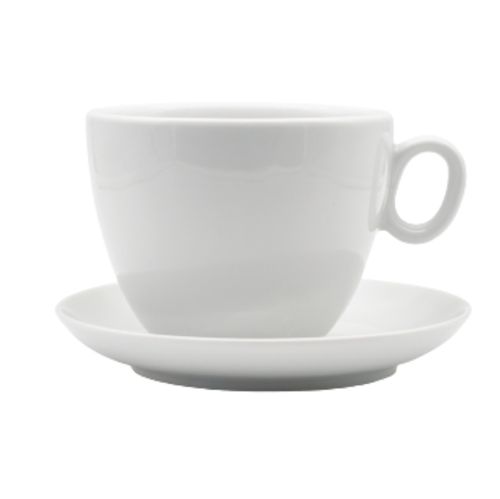 Чашка з блюдцем, ТМ "INKER" White, 500 мл