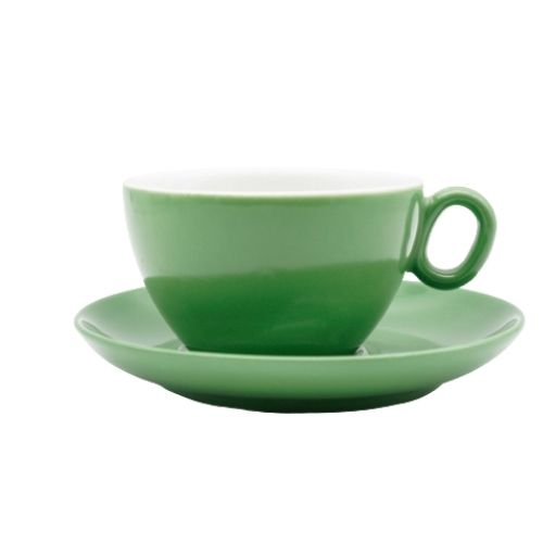 Чашка з блюдцем, ТМ "INKER" Green, 250 мл