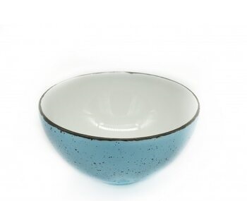 Миска, ТМ "INKER" Iris dots blue, 15 см