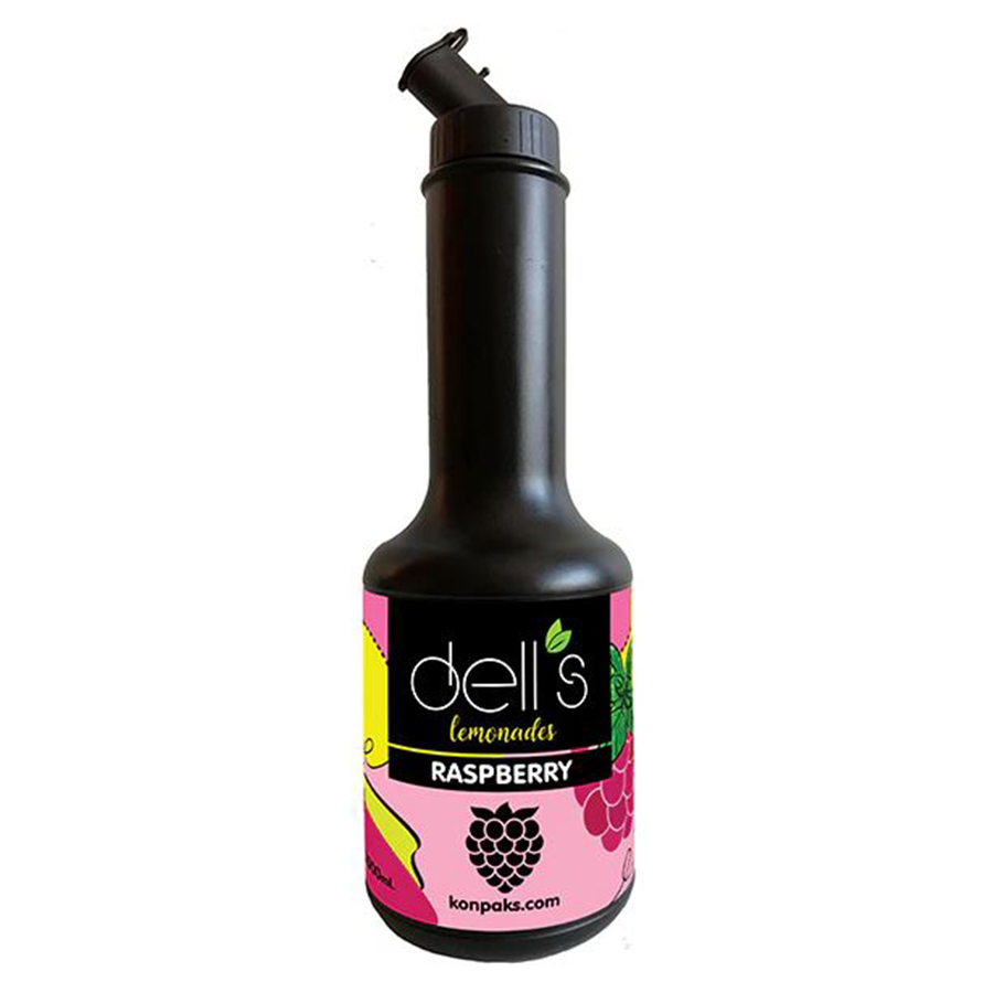 Фруктове пюре, TM "Dell's" (Raspberry) Малина, 1 л