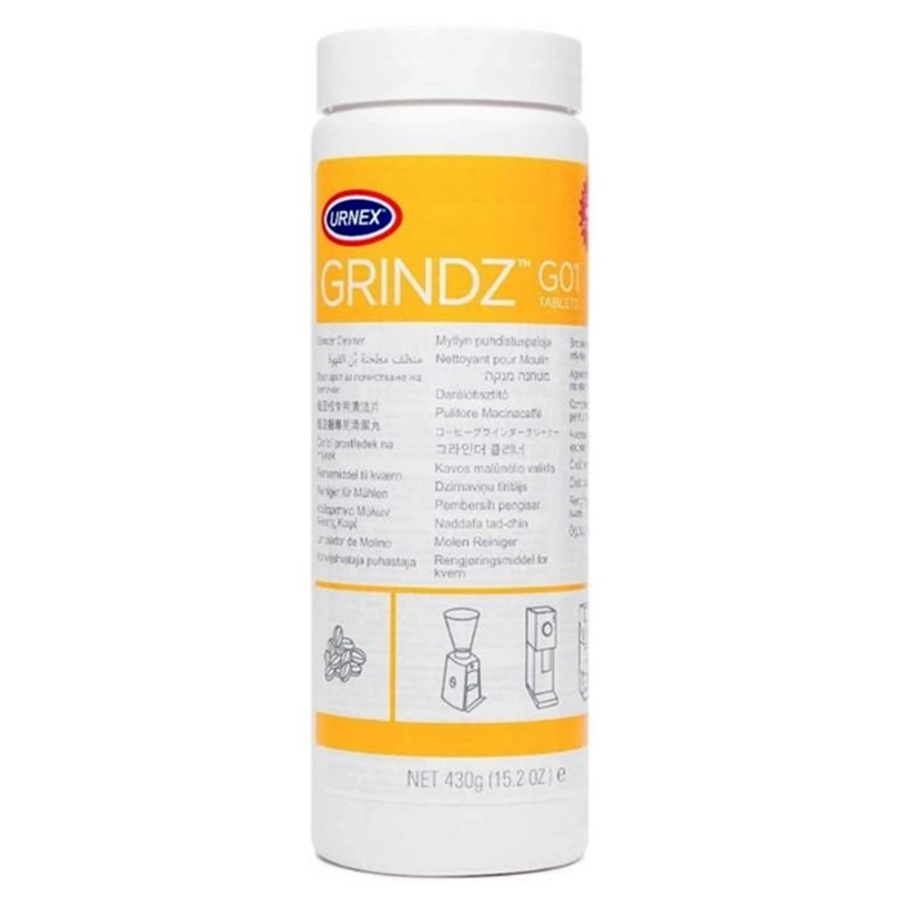 Чистячий засіб для кавомолок у таблетках, TM "Urnex" Grindz G01, 430 г